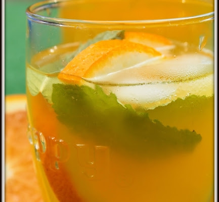 Lemoniada z pomarańczy / Lemoniade with oranges