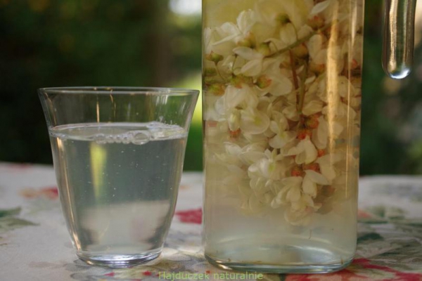 Woda aromatyzowana kwiatem akacji – by napoić organizm