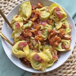 Tortelloni z kurkami i...