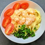 Krewetki w śmietanie z...