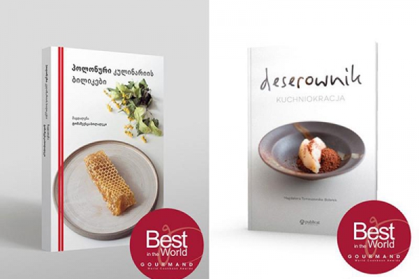 Gourmand World Cookbook Awards dla „Deserownika” i „Polish Culinary Paths”