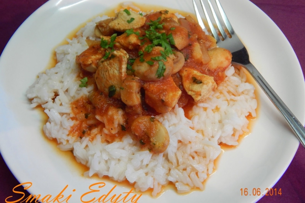 Dietetyczny kurczak curry