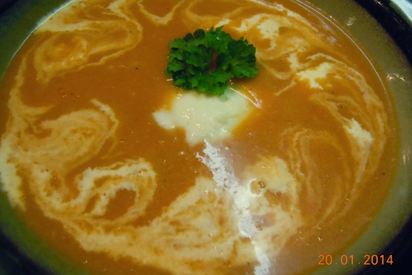 Zupa-krem pomidorowy- tomato soup