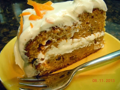 Carrot cake- czyli moja wariacja nt ciasta marchewkowego