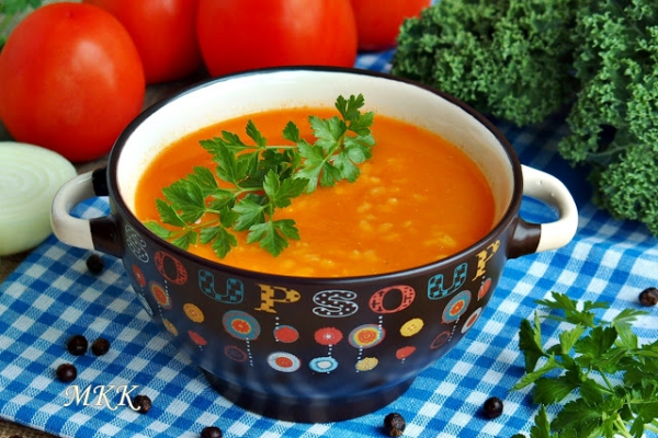 Pomysł na obiad: zupa pomidorowa, przepis