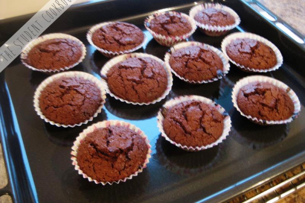 Muffinkowe brownies z nutellą