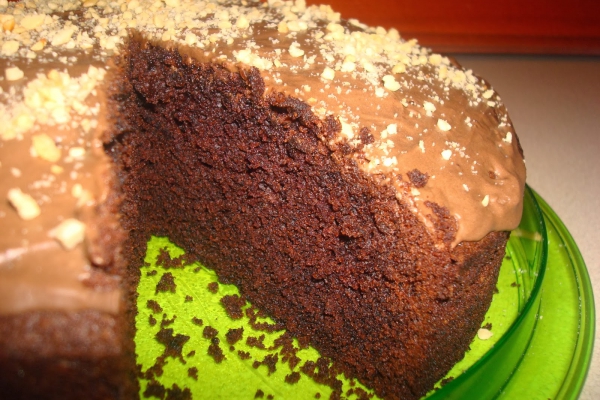 Puszyste ciasto czekoladowe