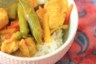 Indyjska potrawka, czyli curry z kurczaka