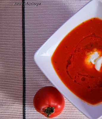 Pieczone pomidory w kremie