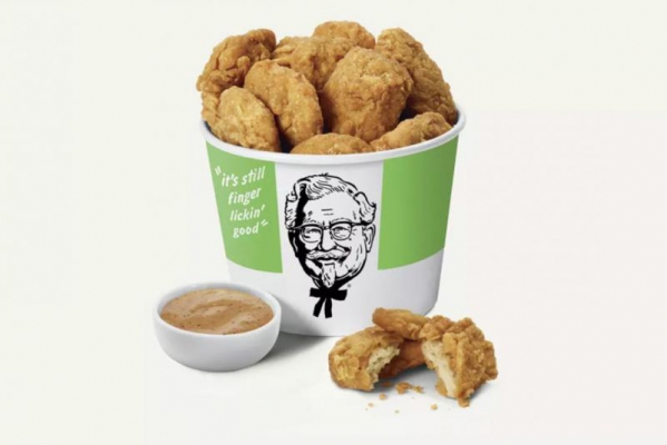 Smażony kurczak bez kurczaka w KFC. Sieć testuje wegański zamiennik mięsa