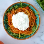 Spaghetti z sosem z dyni...