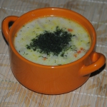 Zupa szparagowa z lanymi...