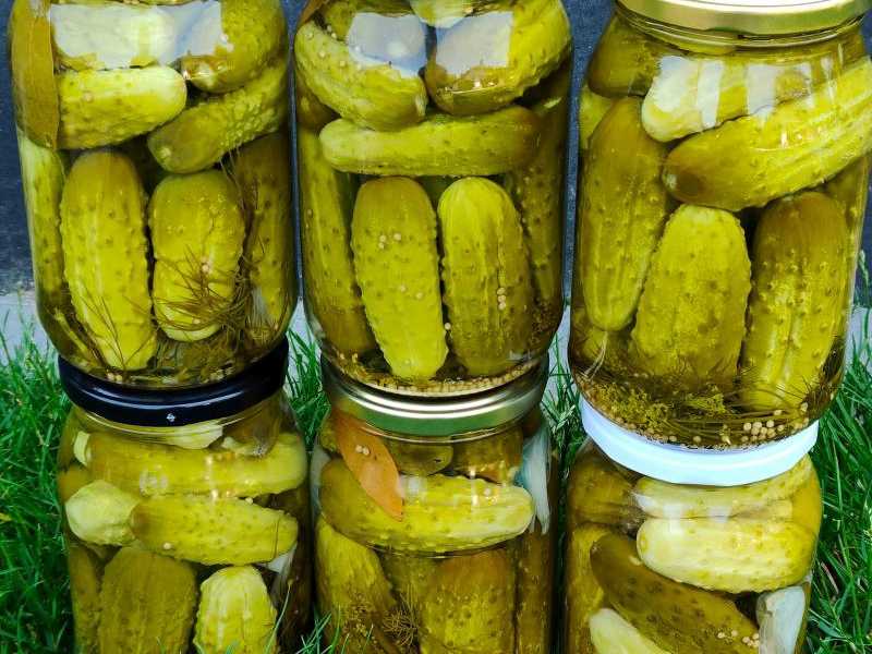 Ogórki w delikatnej zalewie