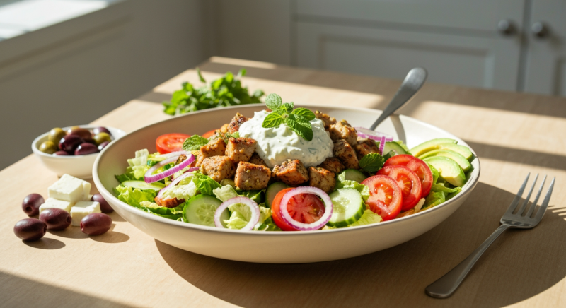 Gyros w nowej odsłonie jak sałatka podbija kulinarne sceny