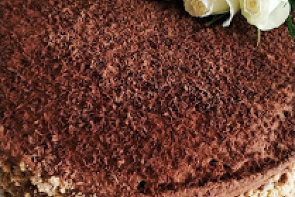 Tort czekoladowo - kawowy