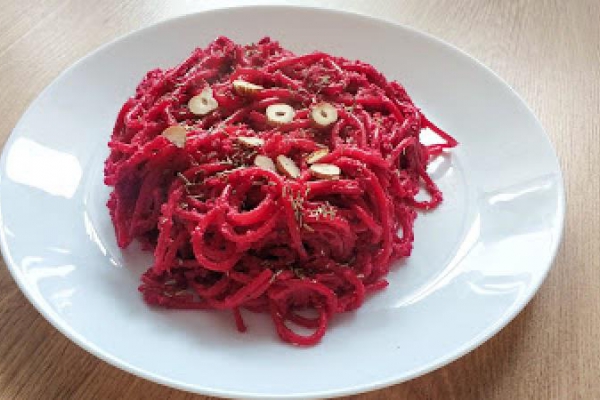 Czerwone spaghetti