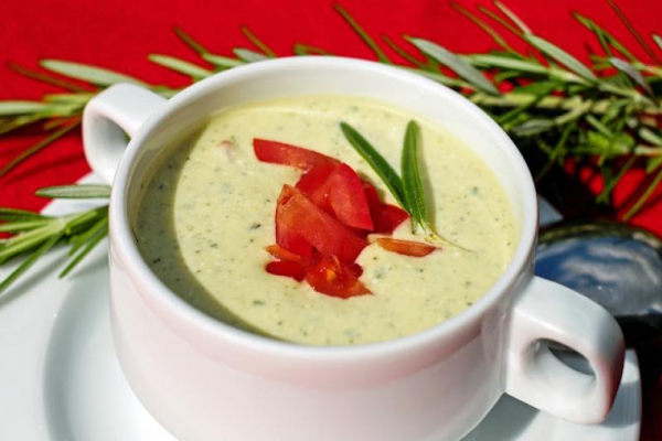 Przepisy z diety - Zupa krem z białych warzyw