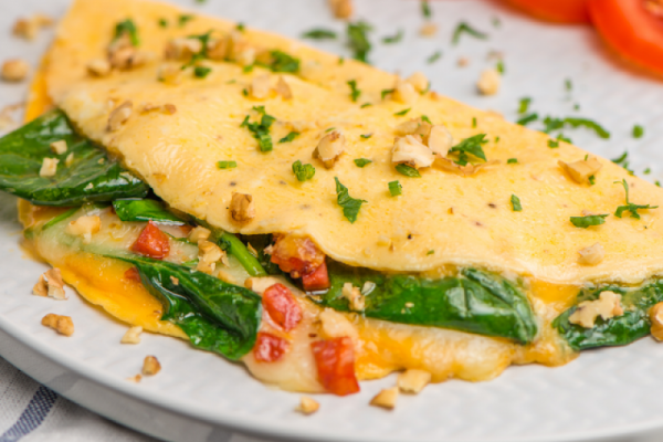 400-kaloryczny fit omlet – smaczne i zdrowe śniadanie w 30 minut