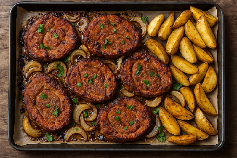 Karkówka pieczona w plastrach – miękka, z piekarnika