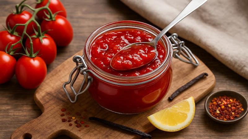 Dżem z pomidorów – słodko-kwaśny, idealny do sera i tostów