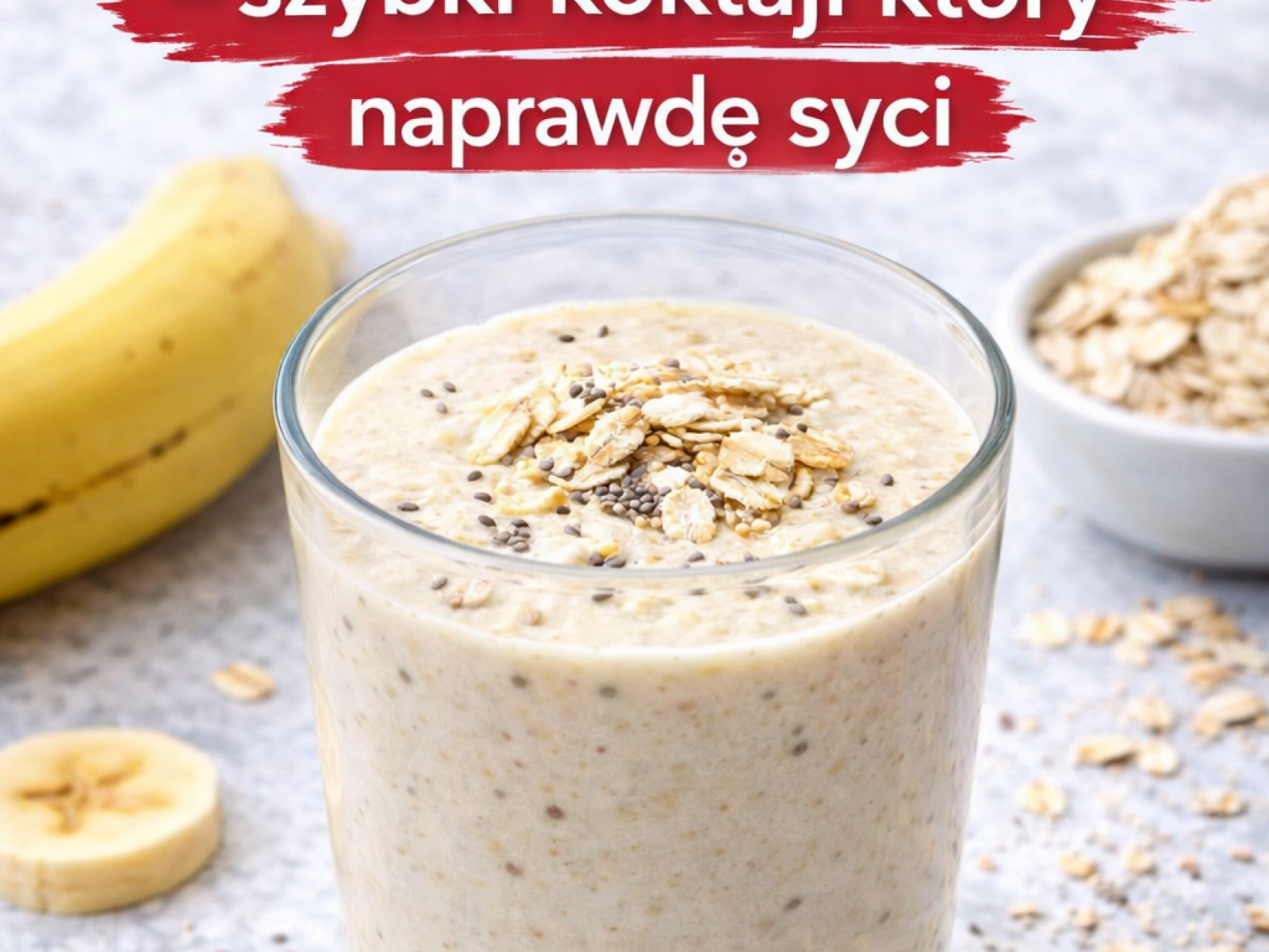 Smoothie na odchudzanie – szybki koktajl który naprawdę syci
