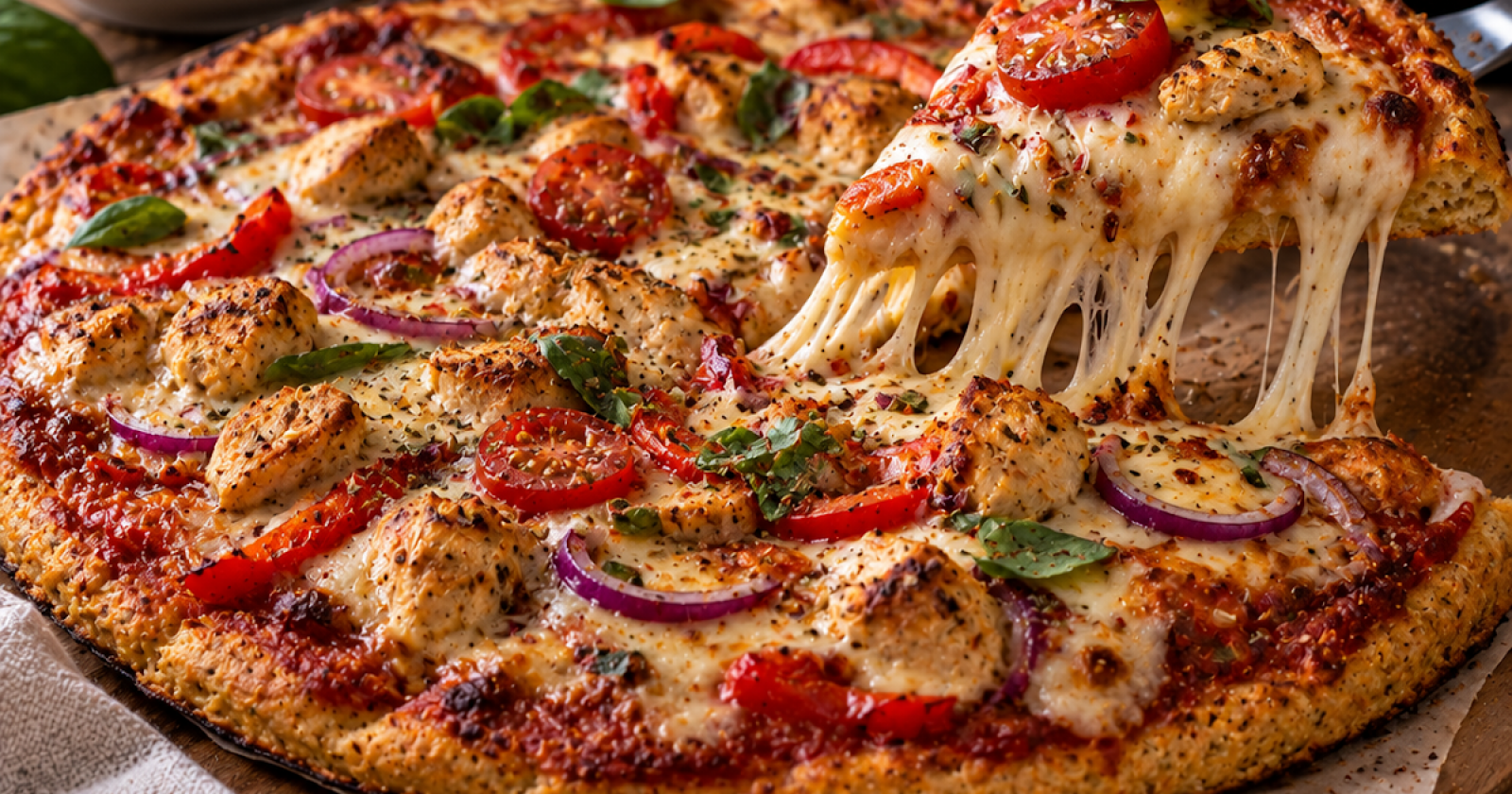 Fit Cottage Cheese Pizza – Wysokobiałkowa Pizza z Serka Wiejskiego