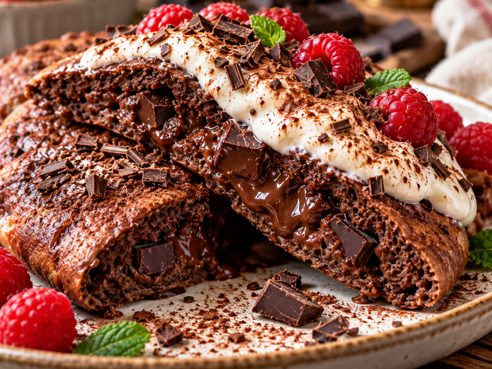 Fit omlet brownie – wilgotny, czekoladowy omlet proteinowy