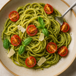 Makaron z pesto...