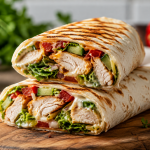 Fit wrap z kurczakiem...