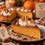 High Protein Pumpkin Pie...