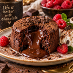 Proteinowy Lava Cake z...