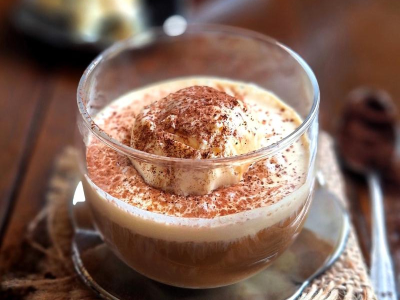 Caffe affogato – kawa z lodami