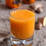 Smoothie z kaki i imbirem