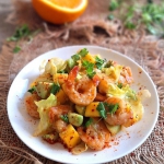 Sałatka z krewetkami,...