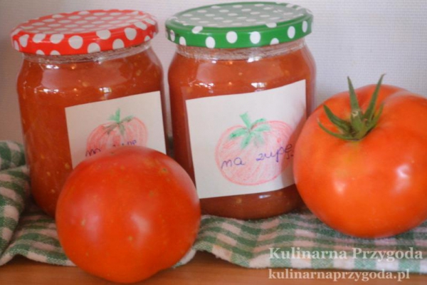 Uniwersalna metoda na pomidora na zimę (zupa, sos, sałatka…) 