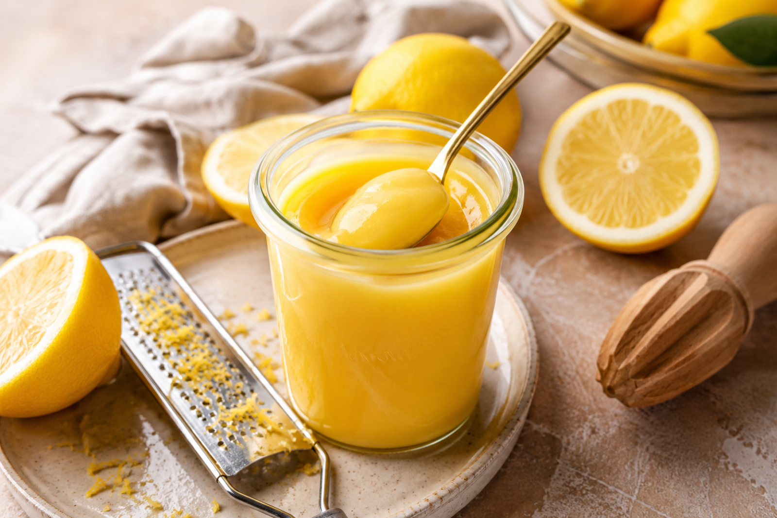 Domowy lemon curd. Najlepszy krem cytrynowy do tart, ciast i deserów