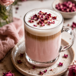🌹 Różane latte z...