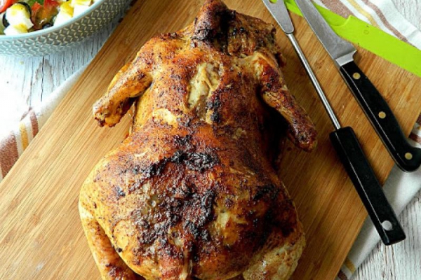 Kurczak faszerowany mięsem mielonym i pieczarkami