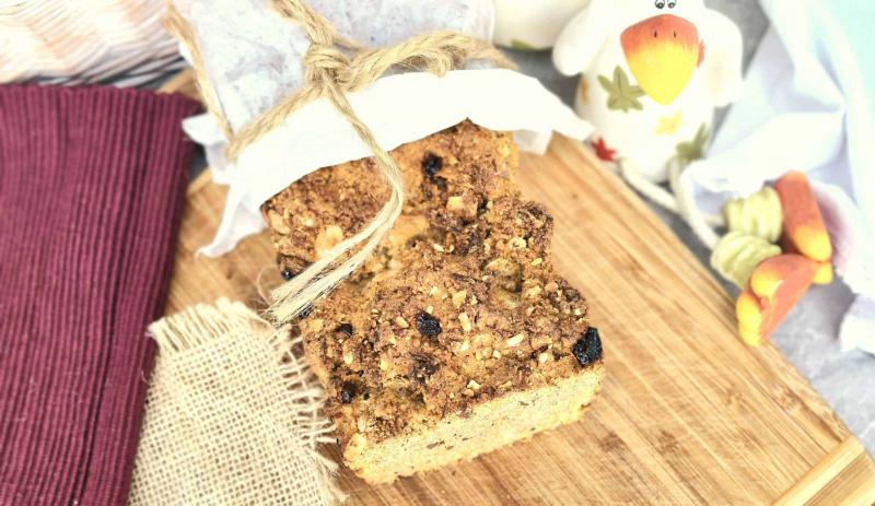 Bezglutenowy chlebek na słodko