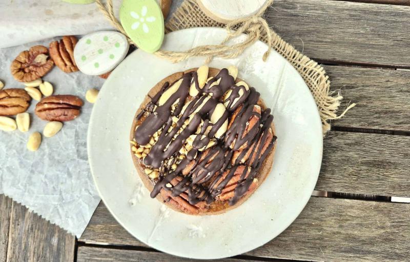 Chrupiące ciasteczka z orzechami