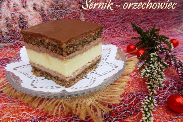 Sernik - orzechowiec