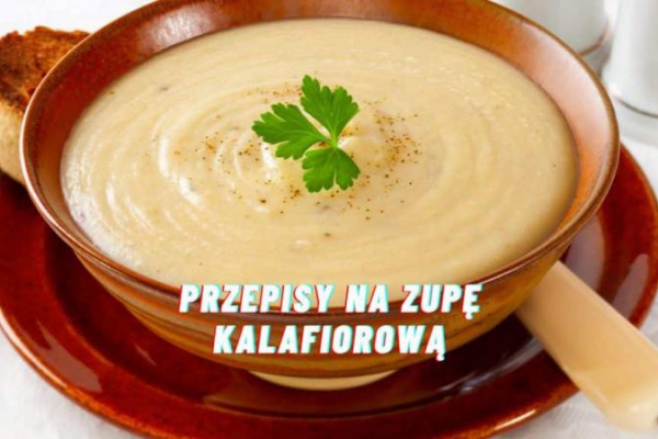 Proste Przepisy na Zupę Kalafiorową