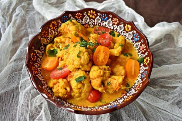Curry z kalafiora