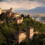 Alhambra w Granadzie:...