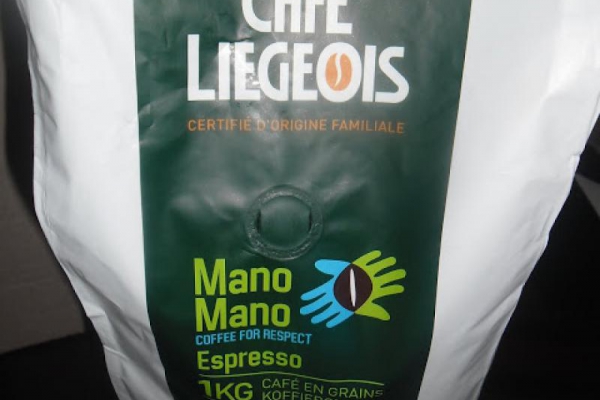 KAWA ZIARNISTA CAFE LIEGEOIS “MANO MANO” 1 KG