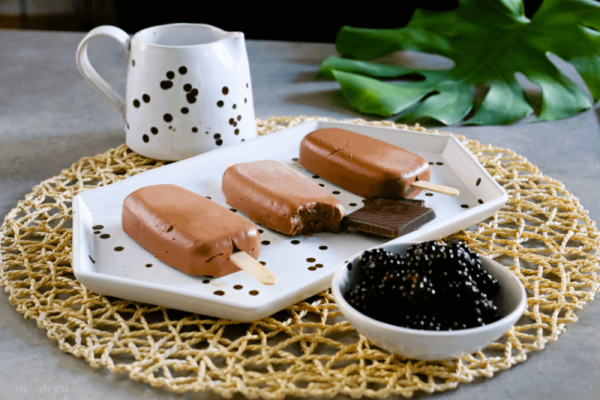 Keto lody czekoladowe z awokado (Paleo, LowCarb, Vegan)