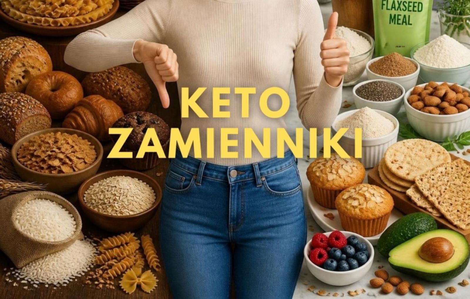 Najlepsze zamienniki produktów na KETO — pełna lista (2026)