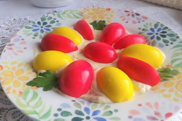 Świąteczne jajka z majonezem