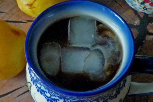 Kawa zbożowa jak cold brew. Grain coffee like a cold brew.