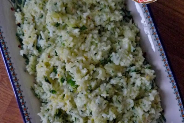 Sabzi Polo. Ziołowy ryż po persku. Persian Herb Rice.